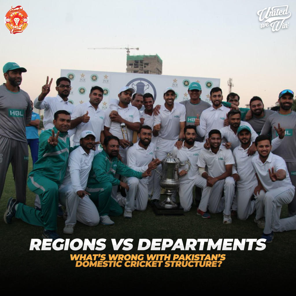 Regions vs Departments; what’s wrong with Pakistan’s domestic cricket structure?