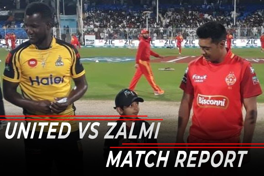 Match Report: Islamabad United vs Peshawar Zalmi